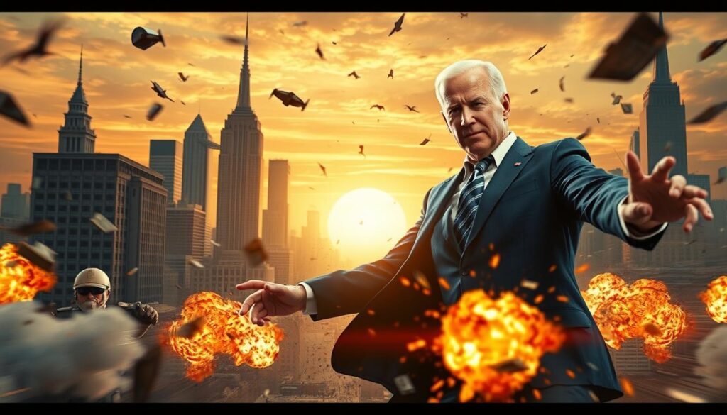 joe biden michael bay meme